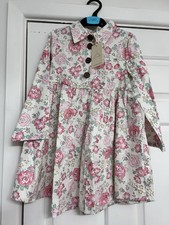Dolly wears ‘Pink Bloom’ Girls Dress, Age 5-6 Years BNWT