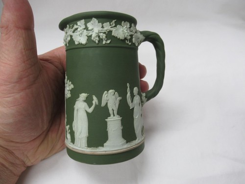 Antique wedgwood england green - antique,