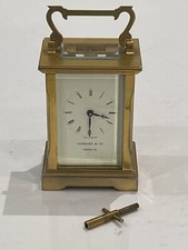 Vintage Brass Carriage Clock