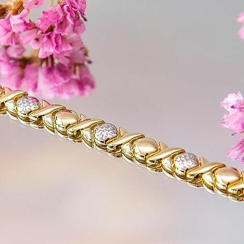 Two colour gold diamond - gold, cut