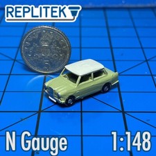 N Gauge 1962 Wolseley Hornet - Pale Green