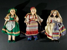 Vintage Dolls Italian Folk