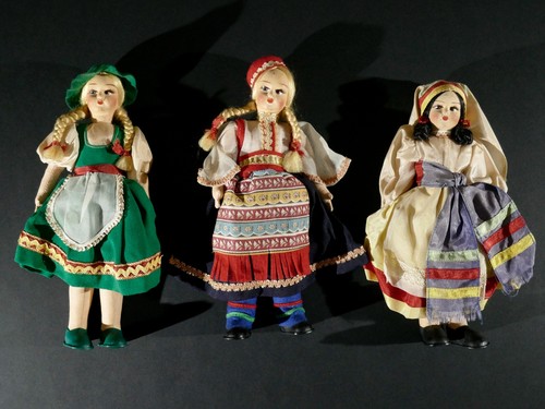 Vintage dolls italian folk - vintage,