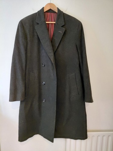 Crombie coat charcoal - crombie,
