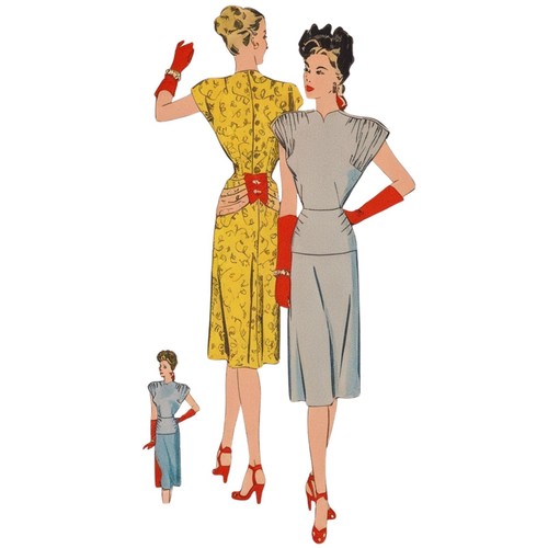 Vintage 1940s sewing pattern - vintage,