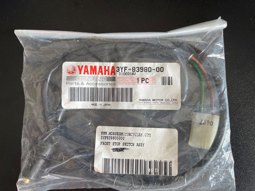 Yamaha front stop switch - front, assy