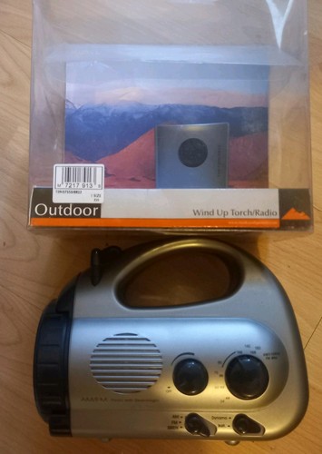 Tesco wind radio - wind-up, model
