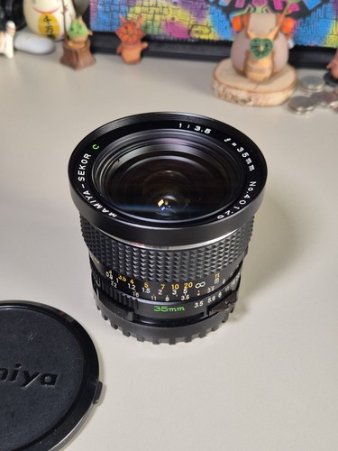 Mamiya sekor 35mm 5 - 35mm, f3.5