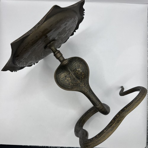 Vintage brass cobra - cobra, oil