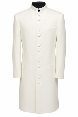 Men long ivory - ivory, mandarin