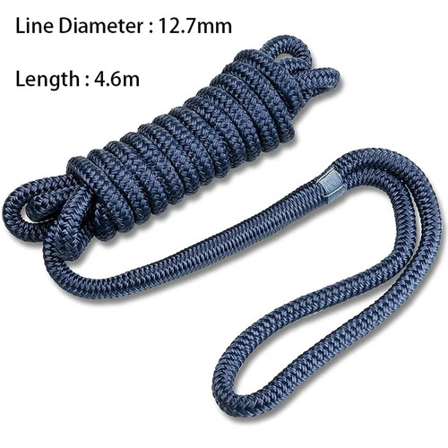 15ft blue boat - 4.6m/15ft, lines