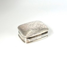 Sterling Silver Pill Box -