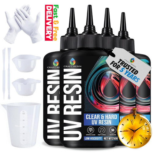 Craft resin 300g - uv, kit