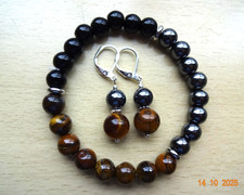 TIGERS EYE/BLACK ONYX/HEMATITE