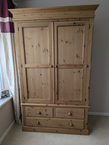 Handcrafted solid pine double - handcrafted,
