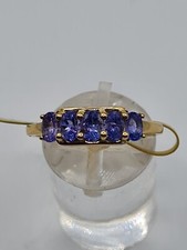 BNWT  9k Gold AAA Tanzanite Ring - FREE POST