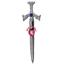 Scottish Kilt Pin Blue Stone