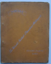 Vincent Illustrated Spare Parts List 1954