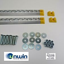 2 x 22" UNWIN KOLLER Surface Rail Track Camper Motorhome Van Minibus Seat Y