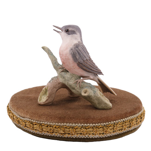 Nuthatch bird figurine fine - nuthatch,