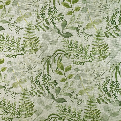 Linen look canvas fabric - linen,