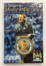 Stuart Pearce Man City Medal 2005 / 2006 Manchester Evening News Collection
