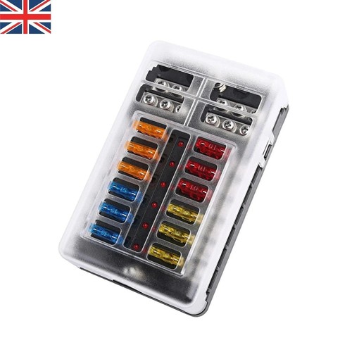 Way blade fuse box block - box, &