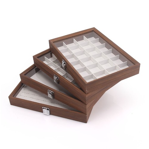 Wooden jewellery box organiser - jewellery,