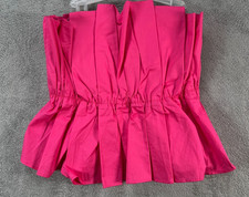 Do + Be Hot Pink Strapless Top