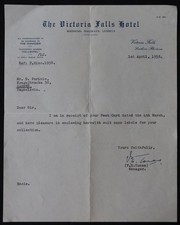 Invoice 1958 THE VICTORIA