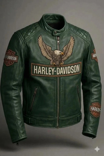 Men harley davidson green - davidson,