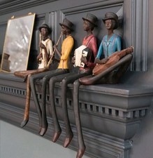 Jazz Musician Figurine Sax