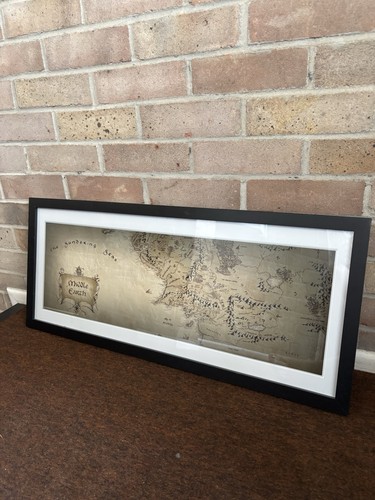 The hobbit middle earth - the, map