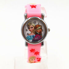 Princess Frozen Elsa Wrist Watch Children Girls Gift Stocking Filler Learn Time