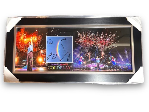Coldplay signed moon - signed, music