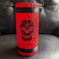 HANDMADE Sugar Skull Glass