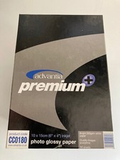 1 Box Of Advantia Premium+ Glossy Photo Paper 260gsm 50 Sheets(6”x 4”) 15 x 10cm
