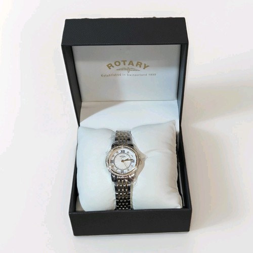 Ladies gold silver rotary - ladies, gold/