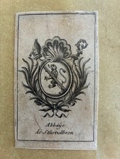 Ex-libris STÛRTZELBRONN Abbey