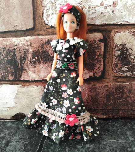 Handmade doll maxi dress - handmade,