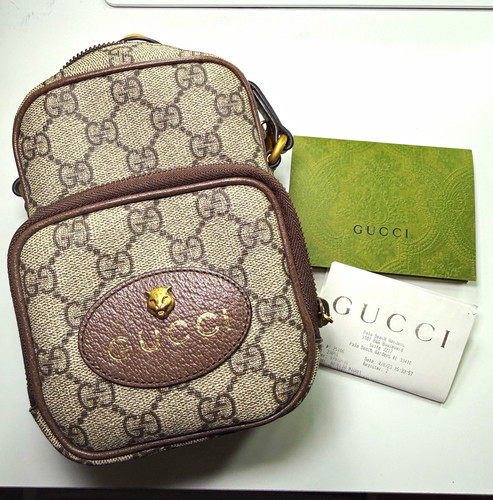 Gucci pattern small zip - gucci,