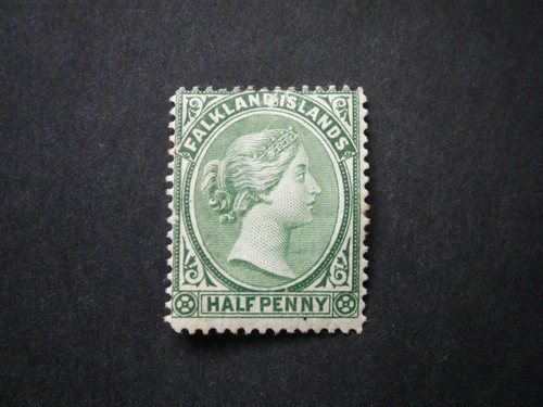 Falkland islands 1902 - qv, ½d