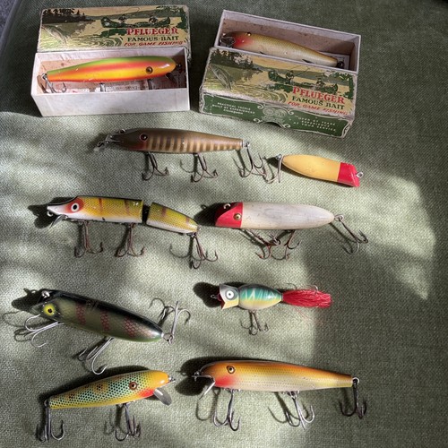 Group vintage a fishing - of,
