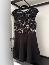 Elegant Black Lace Skater