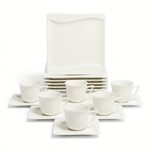 White ceramic tea - tea, set