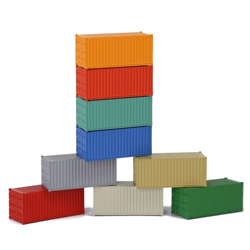9pcs mixed color gauge - color, n