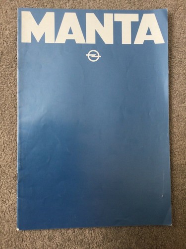 Opel manta sales - manta,