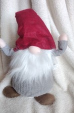 Large Festive Door Stop Gonk Decoration Large Novelty Grey Nordic ,New With Tag