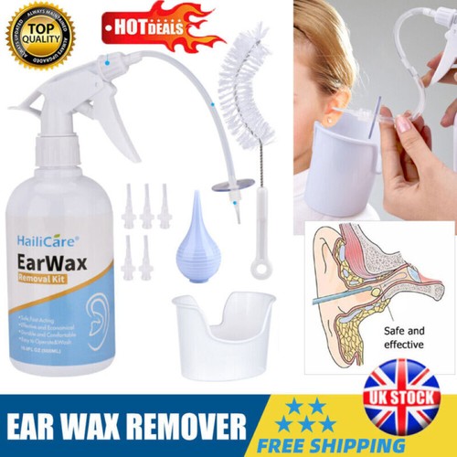 Ear wax remover syringe kit - wax,