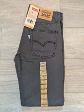 Levi's 511 Slim Fit Graphite Bedford Cord Boys Size 18 Regular 29x29 Tapered Leg